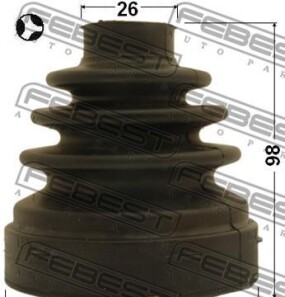 Фото 2 - Пильовик ШРКШ FEBEST 2115-CA223LHT (2115CA223LHT)