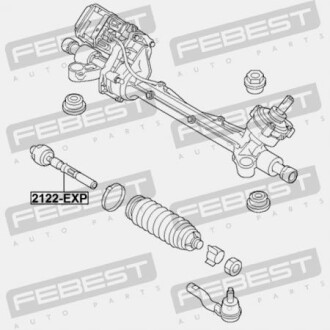 Фото 2 - Рулевая тяга FEBEST 2122EXP