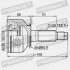 ШРКШ (ШРУС) зовнішній 26x56x28 KIA SORENTO 2.5 CRDi 06-11 - (495913E201) FEBEST 2210-SORBL (фото 2)