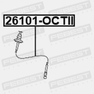 Фото 2 - Капот FEBEST 26101OCTII