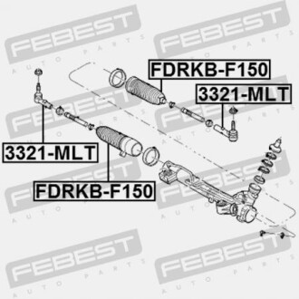 Фото 2 - Рулевой наконечник FEBEST 3321MLT