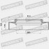 Сальник приводу 39.3x61.3x7.75x12.8 - (4311939020, 4311939060, 4311939030) FEBEST 95GDW41610813R (фото 2)