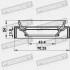 Сальник коробки швидкостей 43.4x70.25x13.9x24 - (332167S110, 332167S11C) FEBEST 95JAS45701424R (фото 2)