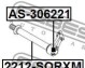 Підшипник піввісі 30X62X21 SANTA FE/TUCSON 1.6-2.4 06- - (495602P250, 495602S050, 495602S250) FEBEST AS-306221 (фото 2)