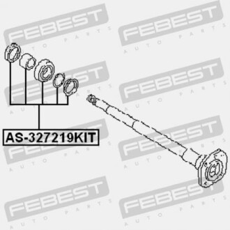 Фото 2 - Автозапчастина FEBEST AS-327219KIT (AS327219KIT)