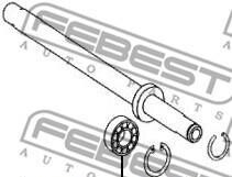 Фото 2 - Автозапчастина FEBEST AS-6006-2RS (AS60062RS)