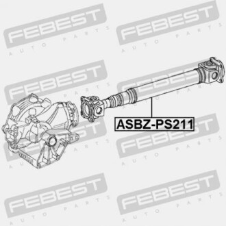 Фото 2 - Карданный вал FEBEST ASBZPS211