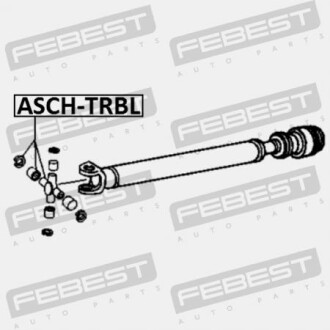 Фото 2 - Елемент трансмиссии FEBEST ASCHTRBL