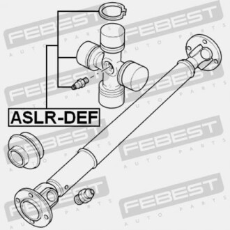 Фото 2 - Елемент трансмісії FEBEST ASLRDEF