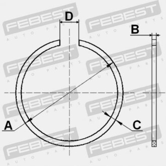 Фото 2 - Пильовик ШРКШ FEBEST CC272X2
