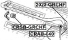 САЙЛЕНБЛОК ПЕРЕДНЕЙ ТЯГИ СТАБИЛИЗАТОРА - (k52089467AB, 52125295AB, 52125295AC) FEBEST CRAB-040 (фото 2)