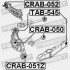 Сайлентблок цапфи задньої (плаваючий) Journey 09-15 - (k04766563AB, K04766562AB, 4766562AB) FEBEST CRAB051Z (фото 2)