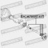 ПОДШИПНИК СТУПИЧНЫЙ ЗАДНИЙ (46X78X57) РЕМКОМПЛЕКТ - ((2H0501172, 2H0501171)) FEBEST DAC46780057-KIT (фото 2)