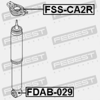 Фото 2 - Опора стійки амортизатора FEBEST FSS-CA2R (FSSCA2R)