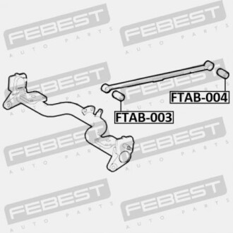 Фото 2 - Ресора FEBEST FTAB003