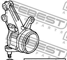 Фото 2 - Ричаг FEBEST HBJB-001 (HBJB001)