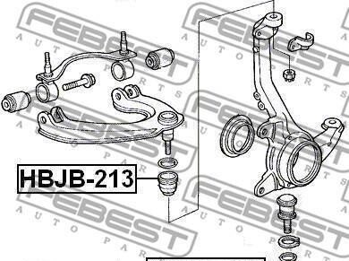 Фото 2 - Рычаг FEBEST HBJB-213 (HBJB213)