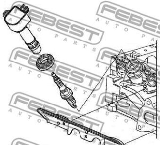 Фото 2 - Автозапчастина FEBEST HCP-002