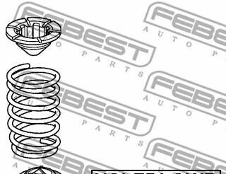Проставка задньої пружини нижня - FEBEST HSIFDLOWR