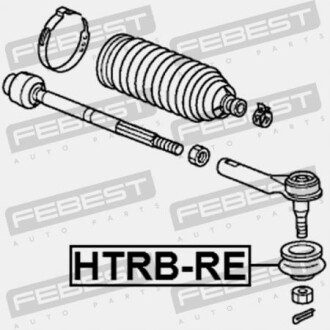 Фото 2 - Рулевая тяга FEBEST HTRBRE