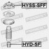 Відбійник амортизатора перед. Hyundai Ix35/Santa Fe/Tucson 04- - (546264H000, 546262W000, 5462626000) FEBEST HYD-SF (фото 2)