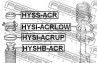 Прокладка пружины резиновая - (5532125000) FEBEST HYSIACRUP (фото 2)