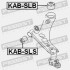 САЙЛЕНБЛОК ЗАДНИЙ ПЕРЕДНЕГО РЫЧАГА - (545842T000, 54584A2100, 54584C5000) FEBEST KAB-SLB (фото 2)