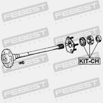 Фото 2 - Автозапчасть FEBEST KIT-CH (KITCH)