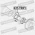 ПІДШИПНИК ЗАДНЬОЇ ПІВОСІ КОМПЛЕКТ - (5L3Z1225AA, 1201302, 1C1J1A049CA) FEBEST KITTRFY (фото 2)