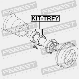 Фото 2 - Автозапчастина FEBEST KITTRFY