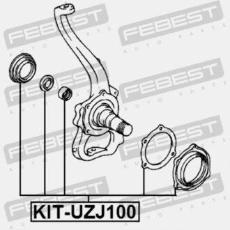 Фото 2 - Ричаг FEBEST KITUZJ100