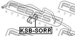 Фото 2 - Втулка стабілізатора FEBEST KSB-SORR (KSBSORR)