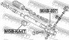 Опора, рульовий механізм - (4410A166, MR223335, 561107Z025) FEBEST MAB-007 (фото 2)