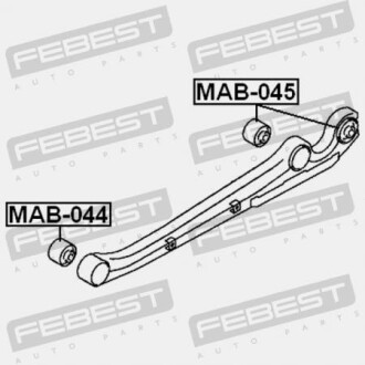 Фото 2 - Сайлентблок важеля FEBEST MAB-044 (MAB044)