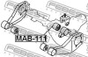 САЙЛЕНБЛОК ПОДУШКИ ДИФФЕРЕНЦИАЛА MITSUBISHI PAJERO/MONTERO SPORT CHALLENGER KH# 2008- - (mr992363) FEBEST MAB-111 (фото 2)