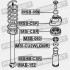 Сайлентблок заднього амортизатора Peugeot 4007/Outlander 06-12 - (5206LC, 5206LE, 5206YN) FEBEST MAB-152 (фото 2)