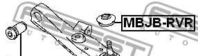 Фото 2 - Рычаг FEBEST MBJB-RVR (MBJBRVR)
