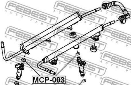 Фото 2 - Автозапчасть FEBEST MCP-004 (MCP004)
