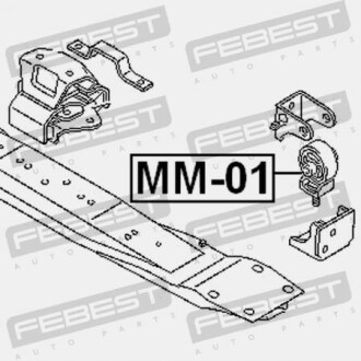 Фото 2 - Автозапчасть FEBEST MM-01 (MM01)