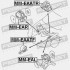 Подушка двигуна передня АТ MITSUBISHI GALANT - (mr198565) FEBEST MM-EAATF (фото 2)