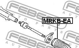 Фото 2 - Рулевая рейка и крепление FEBEST MRKB-EA (MRKBEA)