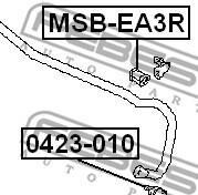Фото 2 - Втулка стабилизатора FEBEST MSBE-A3R (MSBEA3R)
