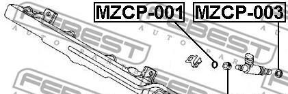 Фото 2 - Автозапчастина FEBEST MZCP-001 (MZCP001)