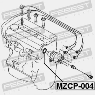 Фото 2 - Автозапчасть FEBEST MZCP-004 (MZCP004)