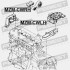 Подушка двигателя правая (гидравлическая) - (bcm439060d, 11270ha00a) FEBEST MZMCWRH (фото 2)
