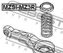 Фото 2 - Тарілка пружини FEBEST MZSIMZ3R