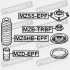 ОПОРА ПЕРЕДНЕГО АМОРТИЗАТОРА - (ec0134380d, zzc034380) FEBEST MZSS-EPF (фото 2)
