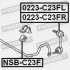 ВТУЛКА ПЕРЕДНЕГО СТАБИЛИЗАТОРА - (546131C404, 546131C406, 546131C403) FEBEST NSB-C23F (фото 2)