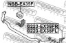 ВТУЛКА ПЕРЕДНЕГО СТАБИЛИЗАТОРА D34 - (54613EG32A, 546131BA1A, 546131CA0A) FEBEST NSB-EX35F (фото 2)