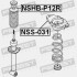 ПЫЛЬНИК ЗАДНЕГО АМОРТИЗАТОРА - (55240AU400, 55240AU000) FEBEST NSHB-P12R (фото 2)